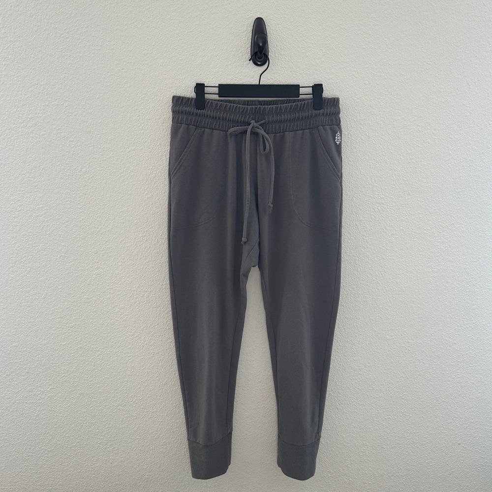 FP Movement Womens Grey Joggers Sunny Sweatpants Athleisure Loungewear Large‎